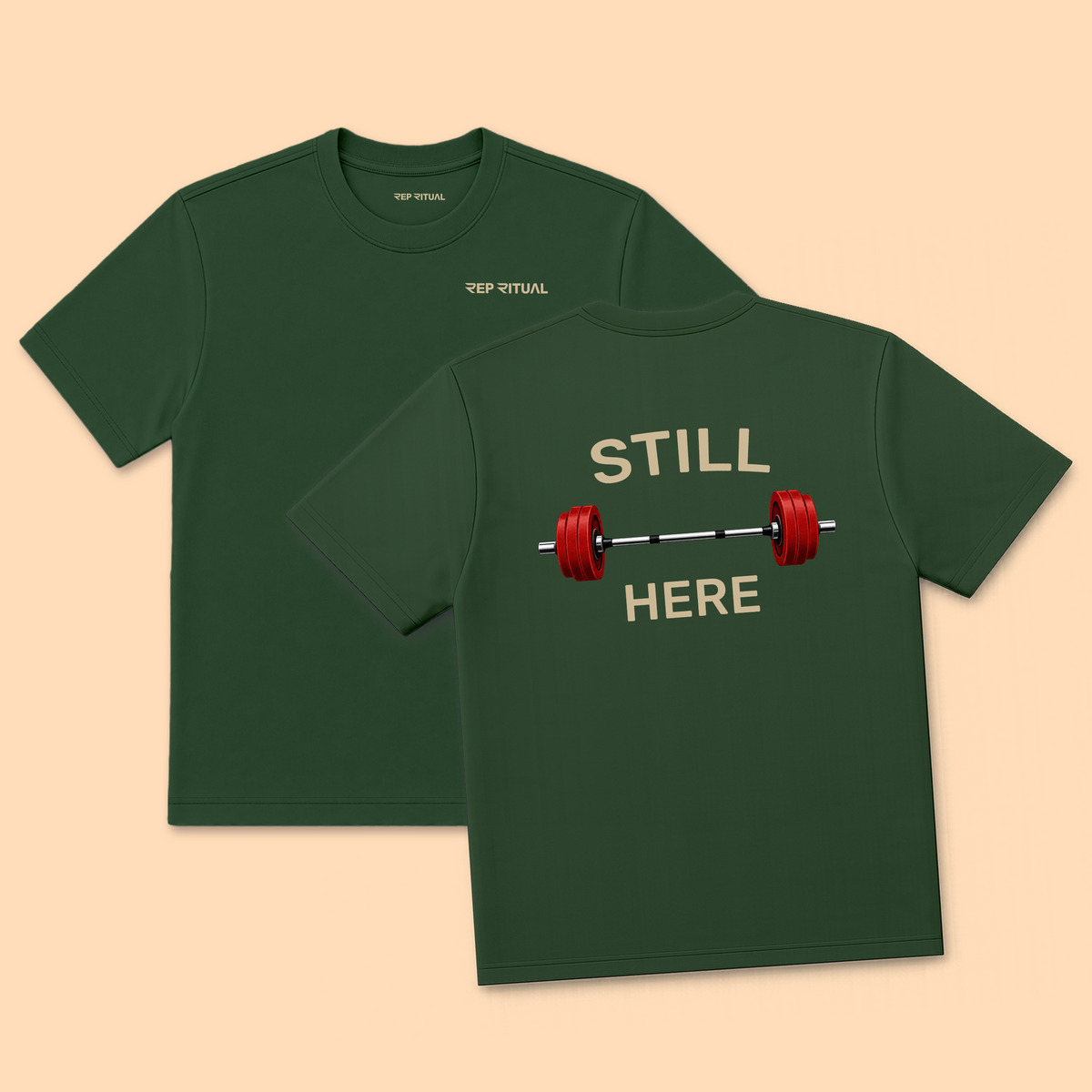 Still Here Athletic Tee