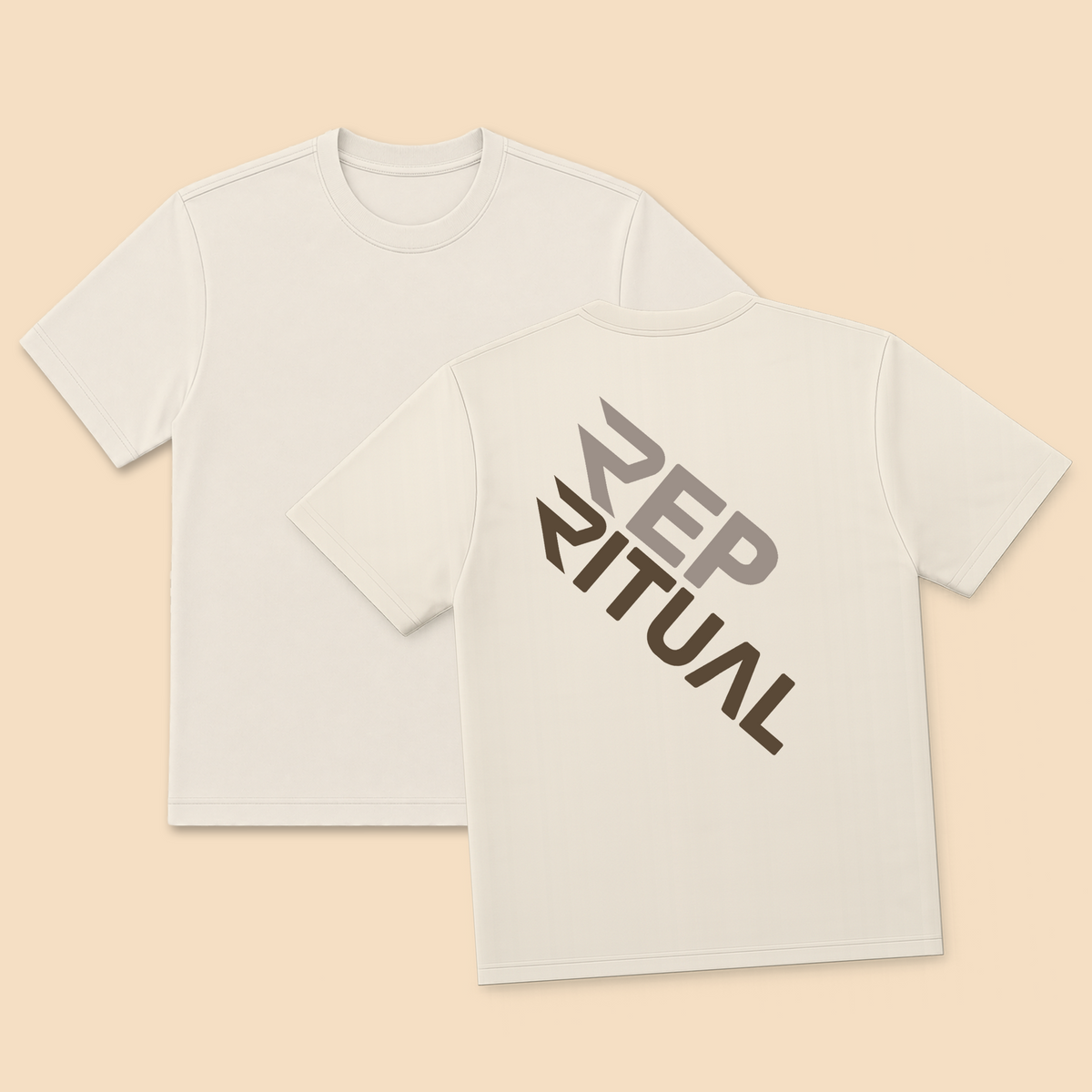 Rep Ritual Diagonal Logo Athletic Tee
