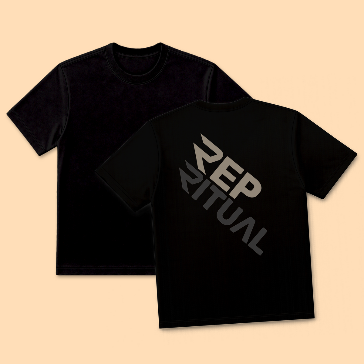 Rep Ritual Diagonal Logo Athletic Tee