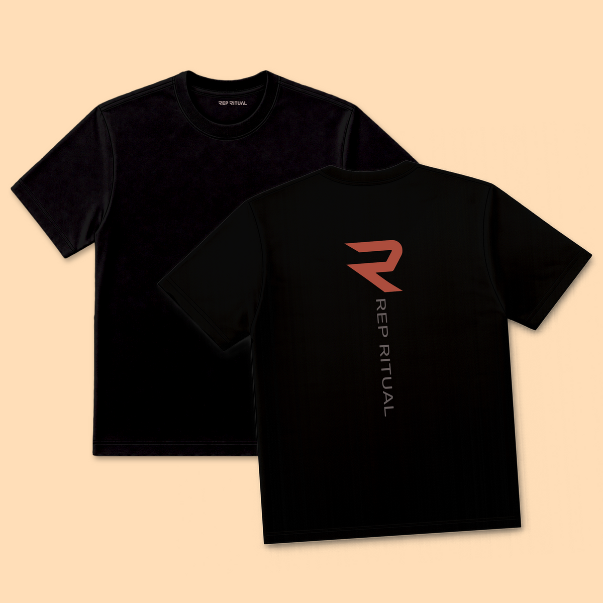 Rep Ritual Vertical Logo Athletic Tee