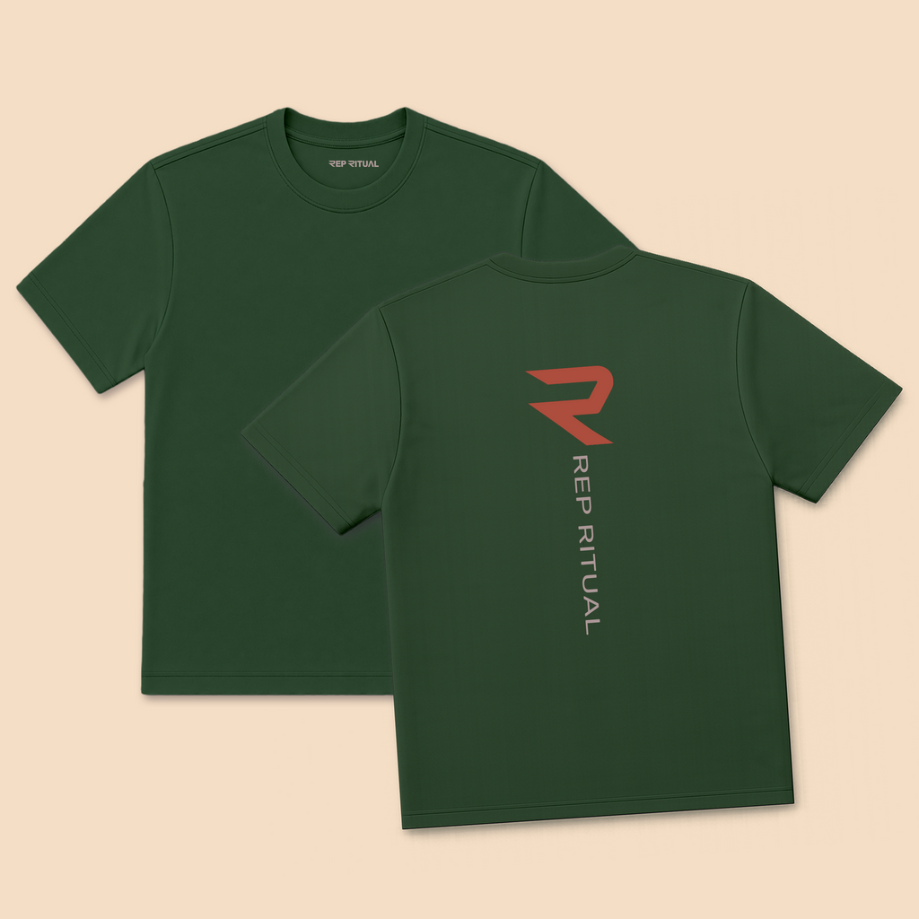 Rep Ritual Vertical Logo Athletic Tee