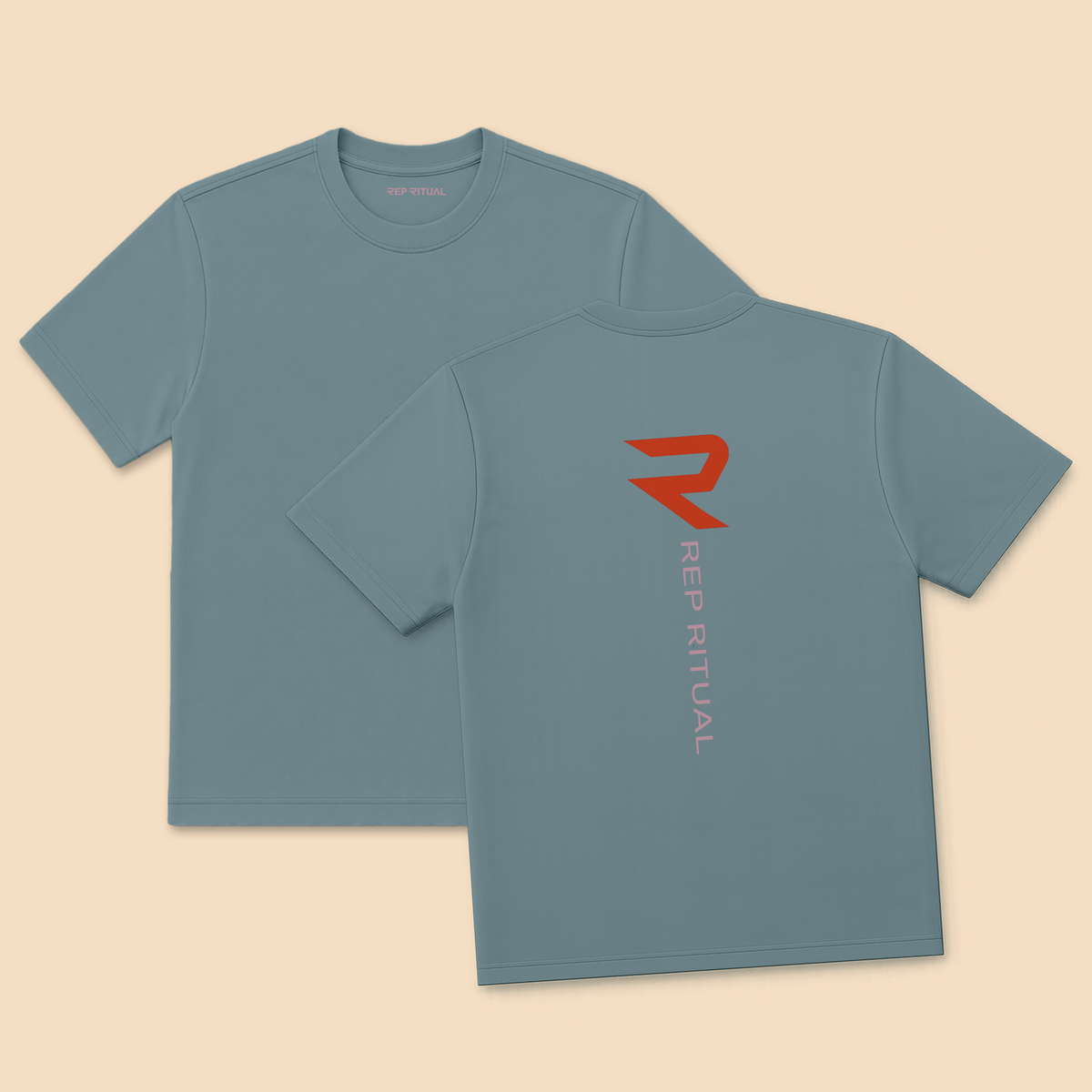 Rep Ritual Vertical Logo Athletic Tee